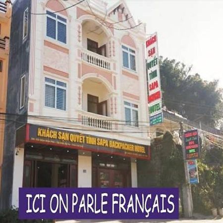 Quyet Tinh Sapa Backpacker Hotel Exteriér fotografie