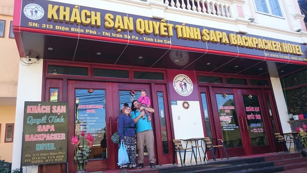 Quyet Tinh Sapa Backpacker Hotel Exteriér fotografie
